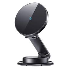 Experience Ultimate Convenience with the Joyroom N55 Magnetic Car Mount - 15W Wireless Charging, 360° Rotation, and Foldable Design for Effortless Driving