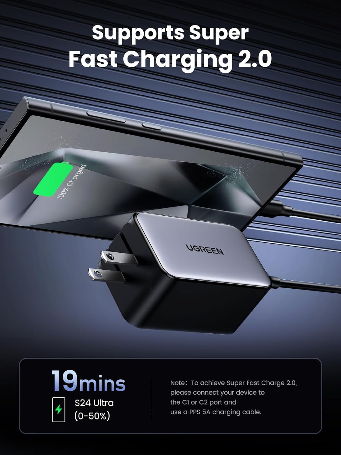 Nexode 65W GaN USB-C Wall Charger - 4-Port Fast Charging Solution Compatible with MacBook Pro/Air, iPhone 15/16/17 Series, Galaxy S24/S25, Pixel 9/10, iPad Pro, and Steam Deck