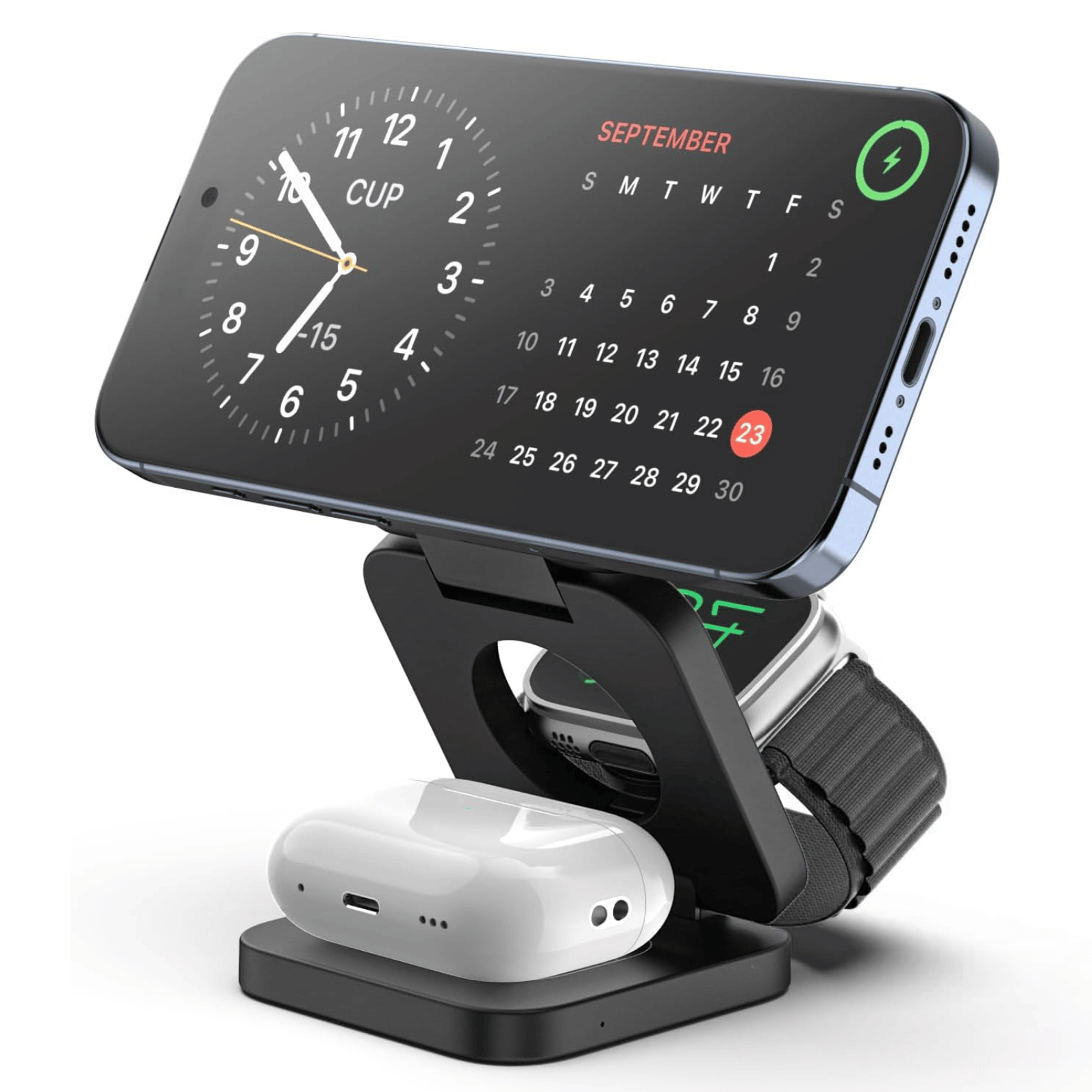 Apple MagSafe 3-in-1 Wireless Charging Station The Charger Shop