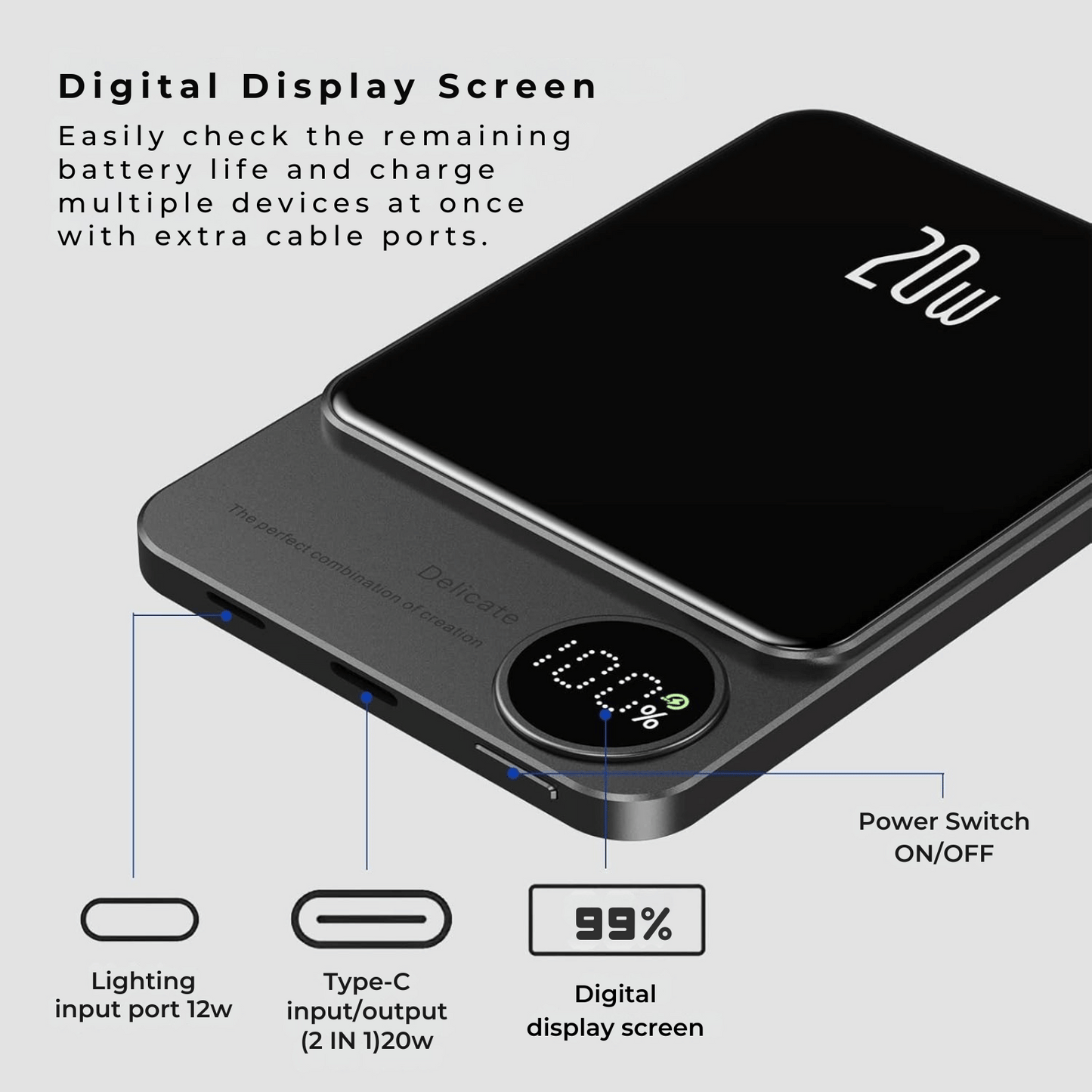 Apple MagSafe Wireless PowerBank The Charger Shop