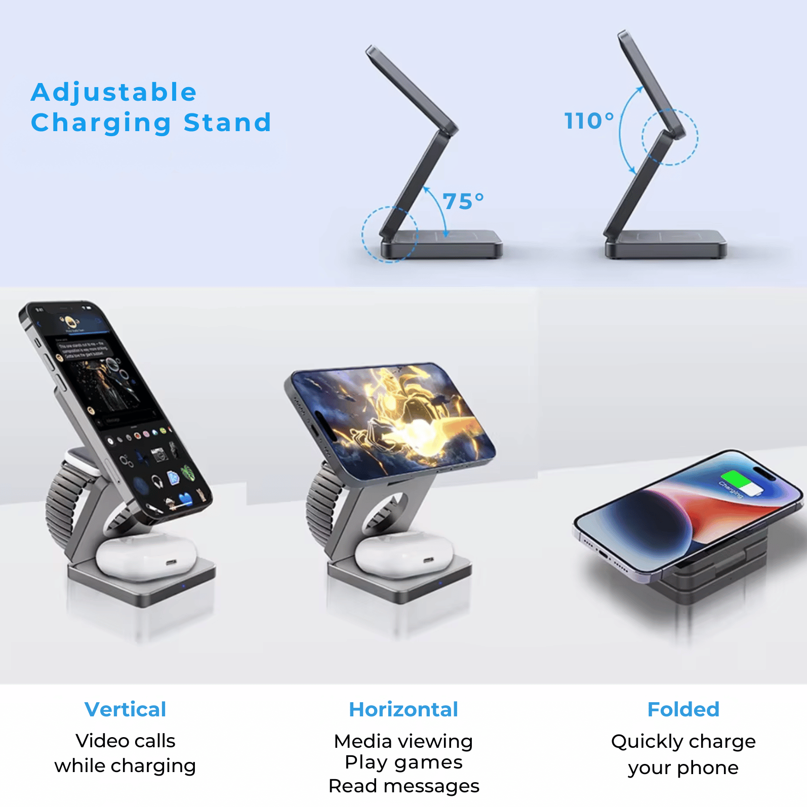 Apple MagSafe 3-in-1 Wireless Charging Station The Charger Shop