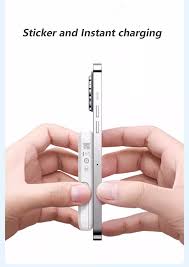 500000mAh Ultra-Thin Magnetic Wireless Power Bank with PD 22.5W for MagSafe - Slim Portable External Battery for Smartphones