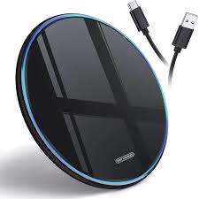 Wireless Charging Pad Stand for Fast Induction Charging - Compatible with iPhone 17, 16, 15, 14, 13, Samsung S24, S25, Note, and Xiaomi 17