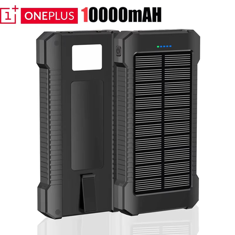 500,000mAh Solar Power Bank - High-Capacity Portable External Battery with Super Fast Charging for Huawei and Samsung Devices