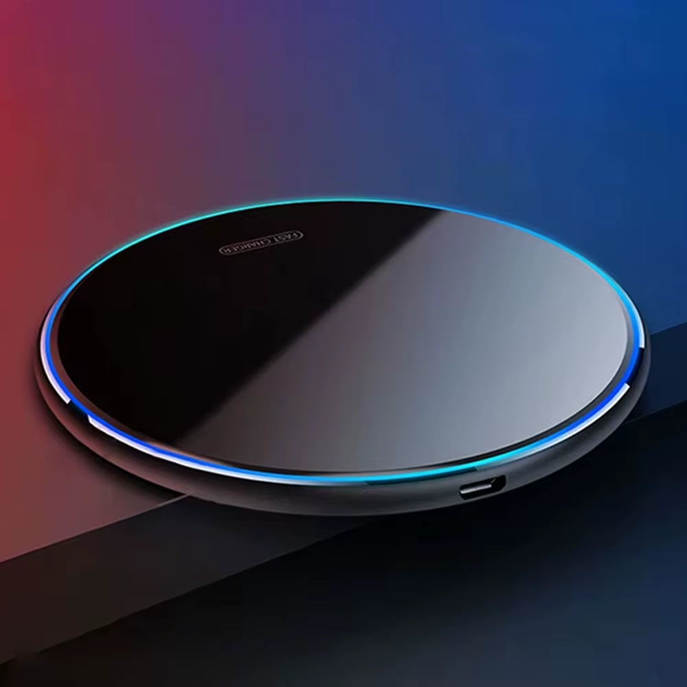Wireless Charging Pad Stand for Fast Induction Charging - Compatible with iPhone 17, 16, 15, 14, 13, Samsung S24, S25, Note, and Xiaomi 17
