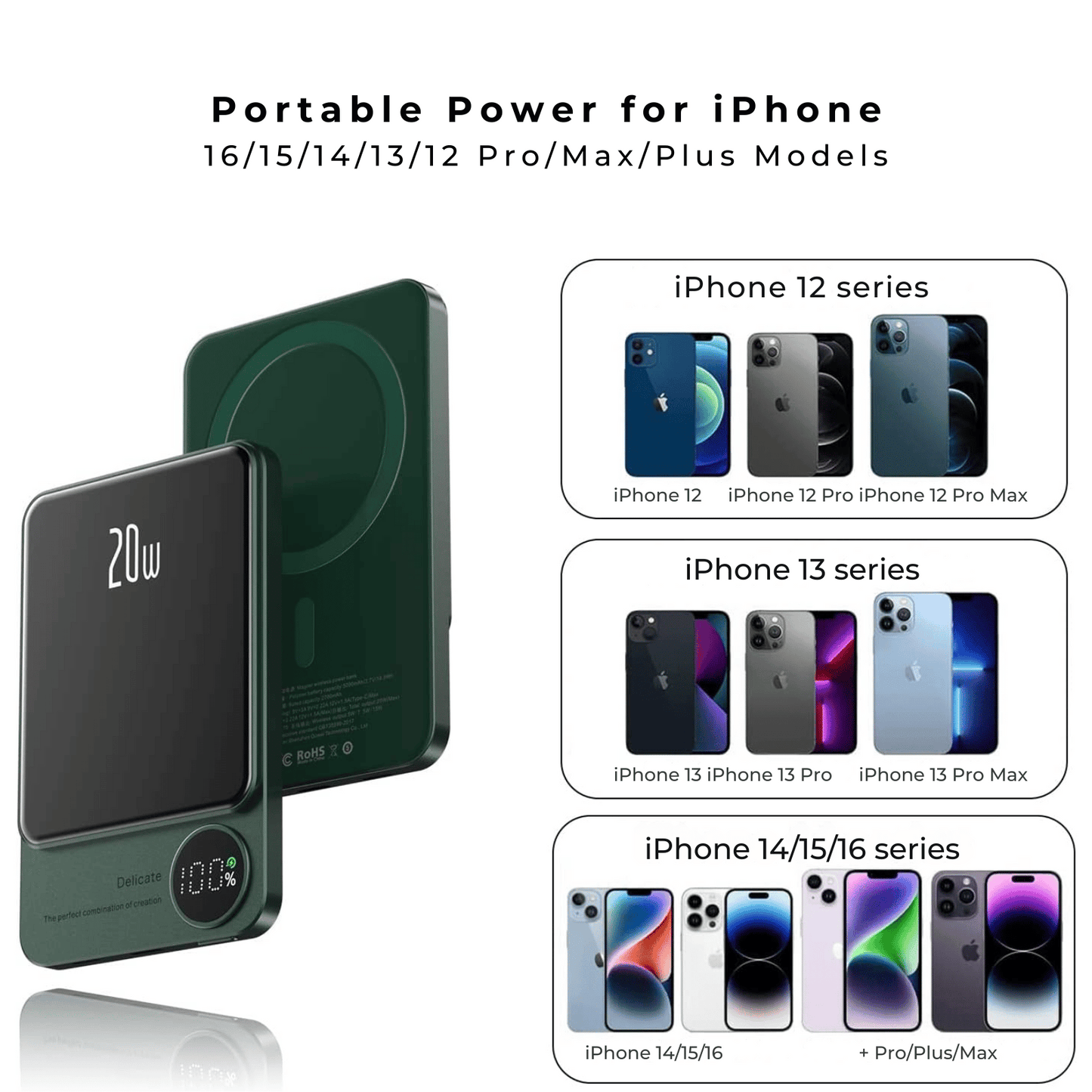 Apple MagSafe Wireless PowerBank The Charger Shop