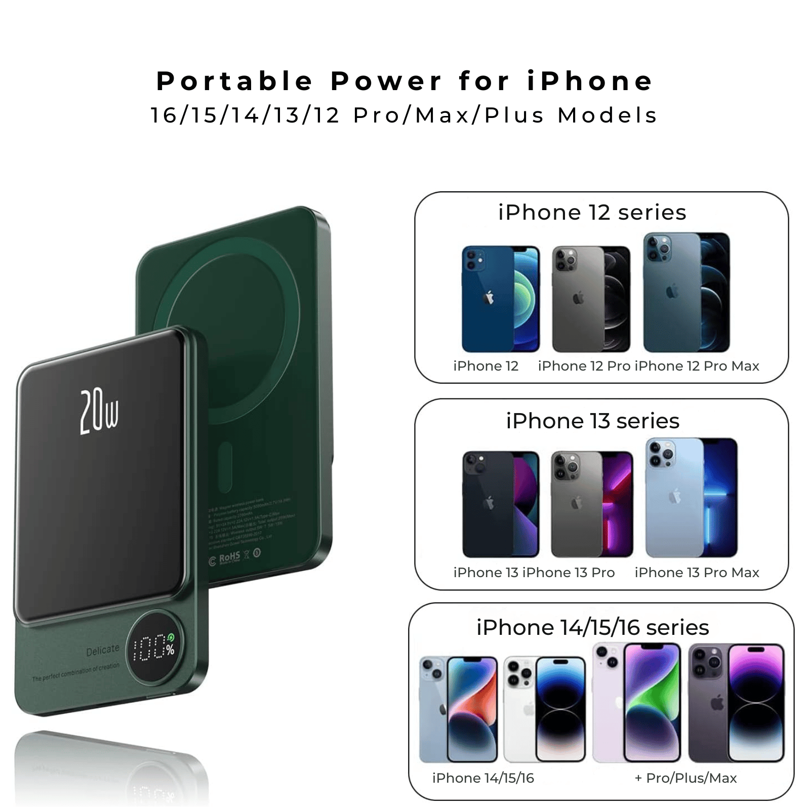 Apple MagSafe Wireless PowerBank The Charger Shop