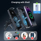 Revolutionary Wireless Car Charger with Dual Coil Technology - Fast Charging for Galaxy Z Fold 5/6 and Flip 3/4 with Auto-Clamping Air Vent Holder