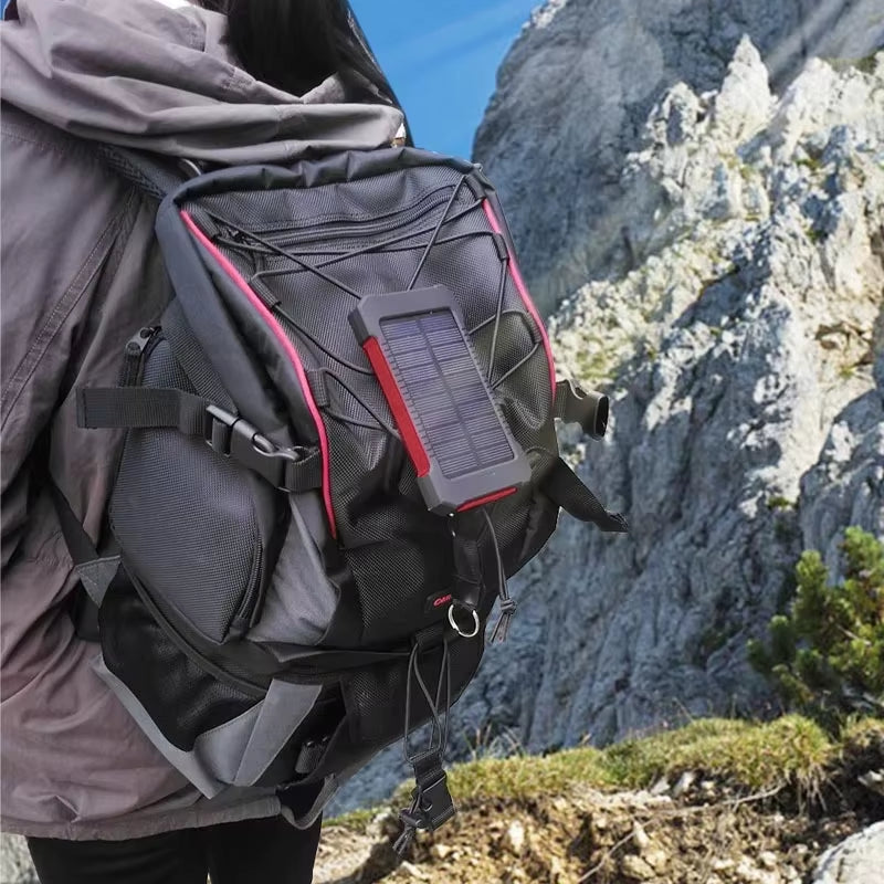 500,000mAh Solar Power Bank - High-Capacity Portable External Battery with Super Fast Charging for Huawei and Samsung Devices