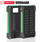 500,000mAh Solar Power Bank - High-Capacity Portable External Battery with Super Fast Charging for Huawei and Samsung Devices