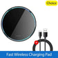 Wireless Charging Pad Stand for Fast Induction Charging - Compatible with iPhone 17, 16, 15, 14, 13, Samsung S24, S25, Note, and Xiaomi 17