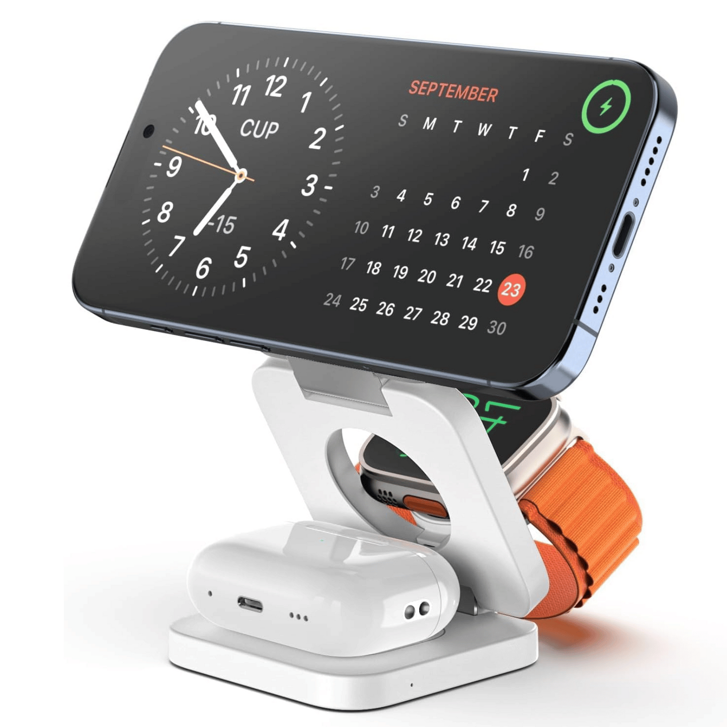 3-in-1 Wireless Charging Station The Charger Shop